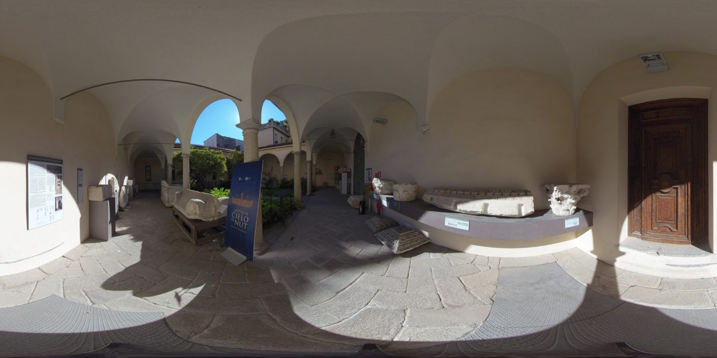 360 degree image archaeological museum